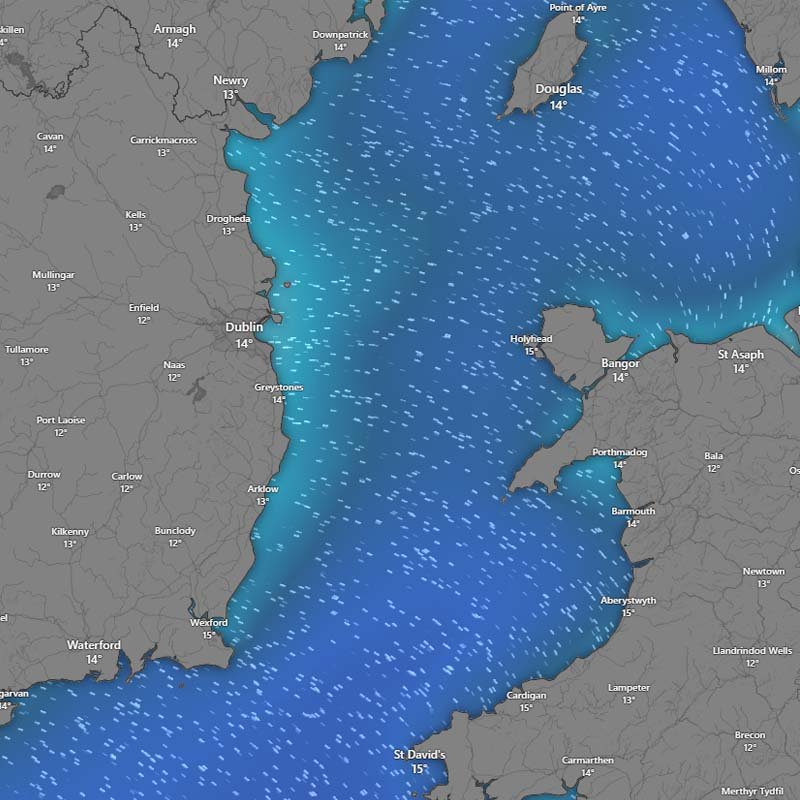 Eines der beiden Terminalgebäude im Hafen Dublin — dieses wird von Stena Line genutzt.
