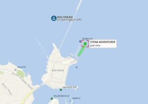 Realtime vessel position map