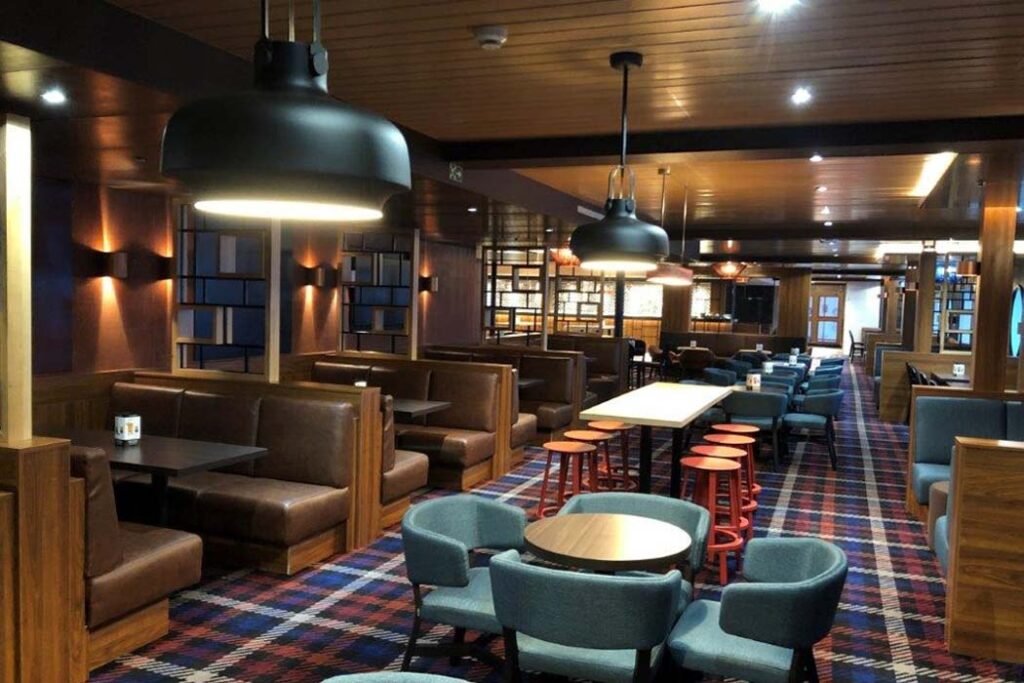 Modern interior with classic details