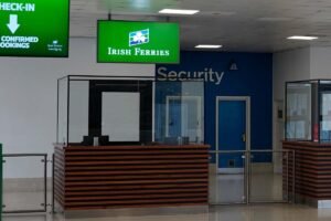 Irish Ferries terminal entrance